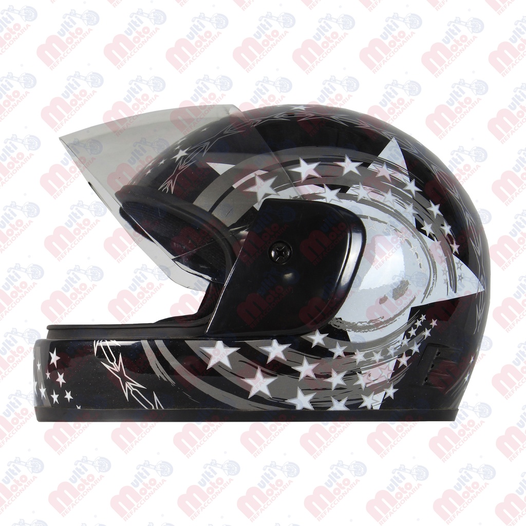 CASCO CERRADO INFANTIL UNI/NEGRO