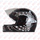 CASCO CERRADO INFANTIL UNI/NEGRO