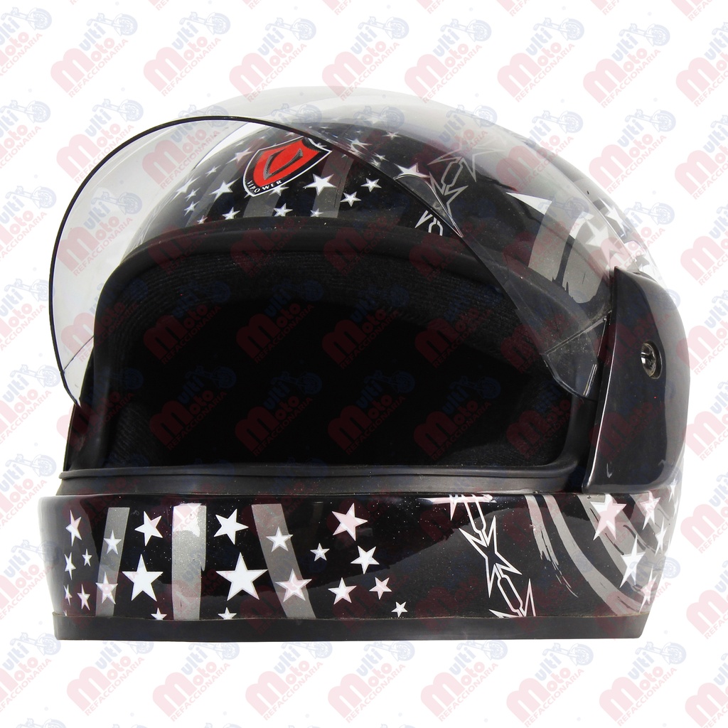 CASCO CERRADO INFANTIL UNI/NEGRO