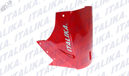 CUBIERTA INFERIOR ROJA PARTE D ABAJO EX 200 ITALIKA
