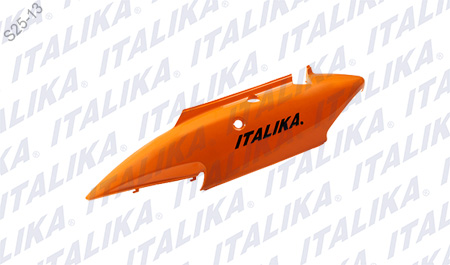 CUBIERTA IZQ SUP NARANJA CS125
