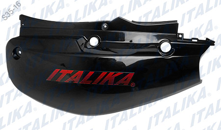 CUBIERTA TRAS IZQ NEGRA W150 2017