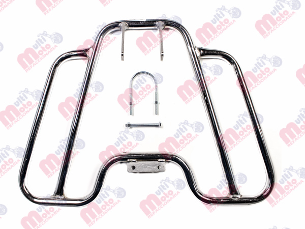 DEFENSA MOTO HONDA CARGO TIPO MARIPOSA TUBO 7/8 CAL. 14CROMO)