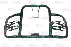 DEFENSA UNIVERSAL TIPO FLAMA TUBO 1&quot; CAL. 16 VERDE CROMATIZADO