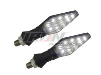 DIRECCIONAL BI-COLOR 12V 12 LED'S 3 CABLES LUZ BLANCA