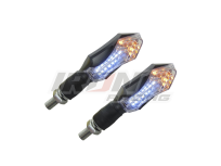 DIRECCIONAL BI-COLOR 12V 14 LED'S 4 CABLES LUZ AMARILLO/BLANCA