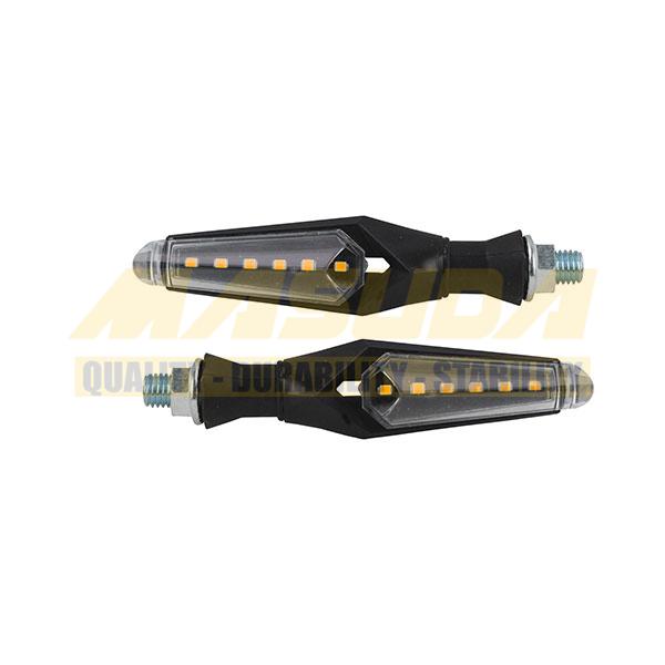 DIRECCIONAL BI-COLOR 12V/3CABLES LUZ AZUL-AMARILLA