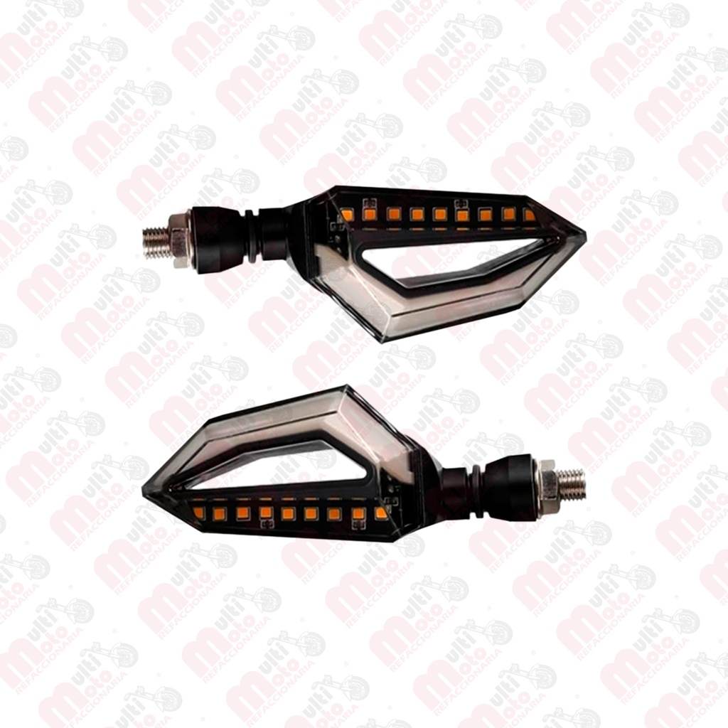 DIRECCIONAL LEDS BI-COLOR RUNNING IR1038 AMARILLO/AZUL