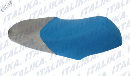 ASIENTO AZUL Y PLATA XS150