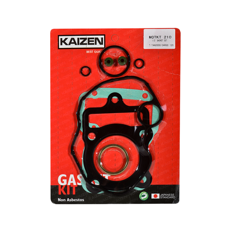 EMPAQUES MOTOR 1/2 "KAIZEN" P/HONDA TITAN 2000, CARGO 125