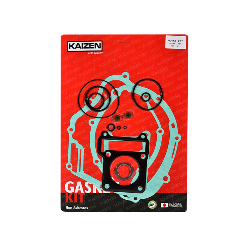 EMPAQUES MOTOR COMP. "KAIZEN" P/YAMAHA YBR-125
