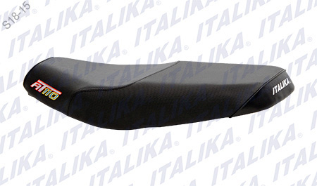 ASIENTO DOBLE NEGRO BORDADO