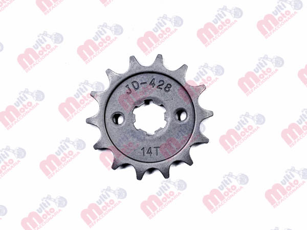ENGRANE DELANTERO 14D ITALIKA FT110