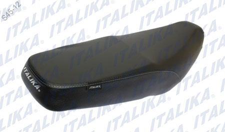 ASIENTO NEGRO COSTURA GRIS XT110 GRAFITO