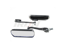 ESPEJO P/MOTO IRON RACING CLASICO NEGRO