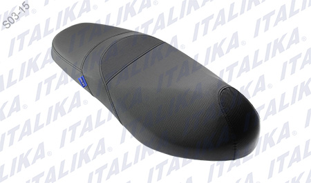 ASIENTO NEGRO ETIQUETA AZUL GSC175