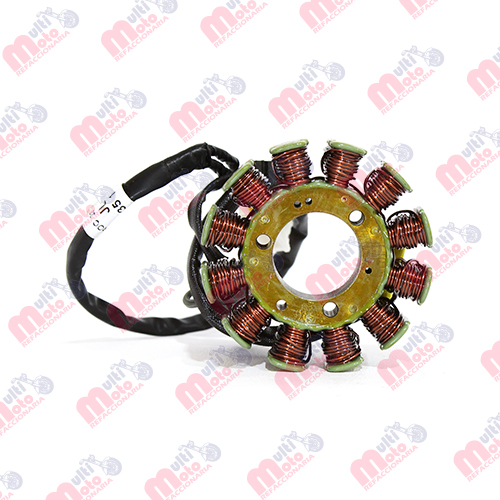 ESTATOR COMPLETO CON ABRAZADERA BAJAJ NS 200, AS 200