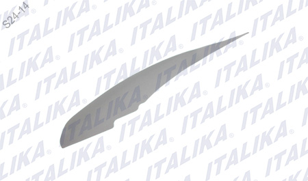ETIQUETA CUB DE COLA IZQ PLATA FT180