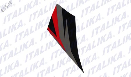 ETIQUETA DER SALPICADERA ATV180, ATV200