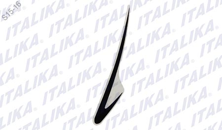 ETIQUETA IZQ CUBIERTA DEC MANUBRIO ATV180, ATV200