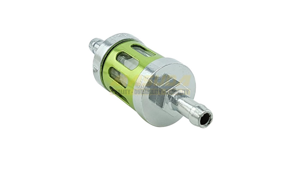 FILTRO DE GASOLINA ALUMINIO IR0082 VERDE