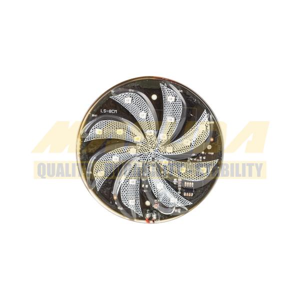 FOCO DECORATIVO IR401 LEDS ROTATIVO 8' MULTI-COLOR