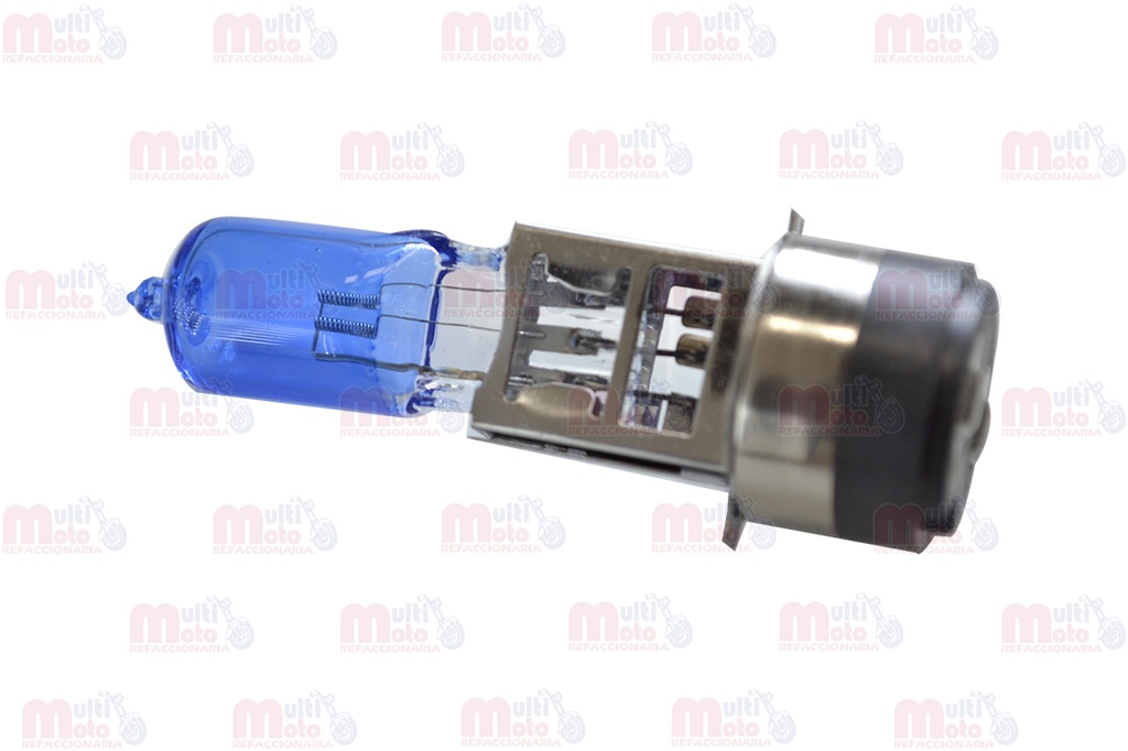 FOCO HALOGENO 12V 35W FARO PARA ITALIKA DS125, 150 AZUL  NEW TYPE