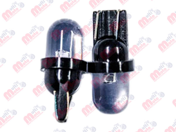 FOCO LED DE PELLIZCO T10/T13 12V LUZ 7 COLORES