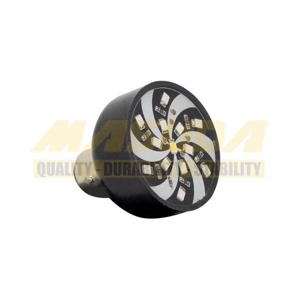 FOCO STOP C/LED'S ROTATIVO 12V LUZ COLORIDA