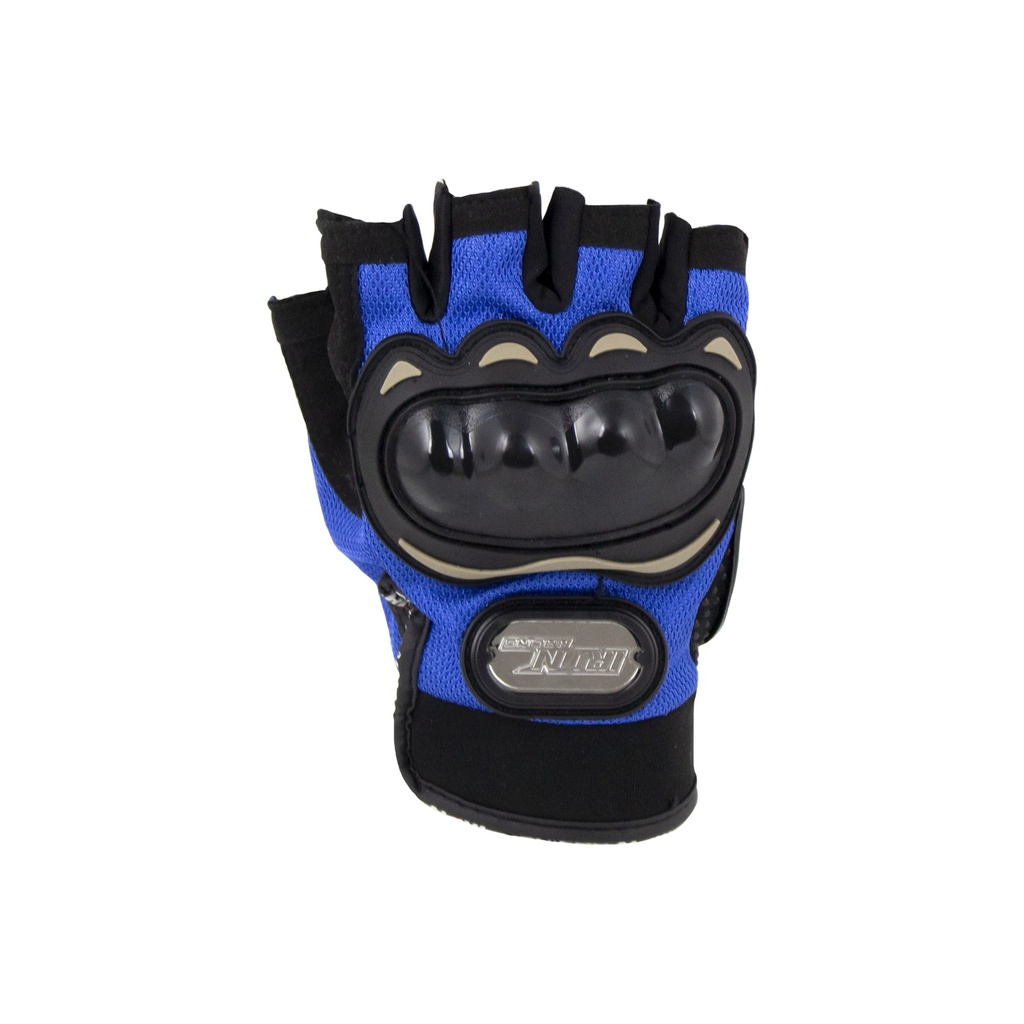 GUANTE P/ MOTOCICLISTA IRON RACING COOL-MAN AZUL TALLA XL