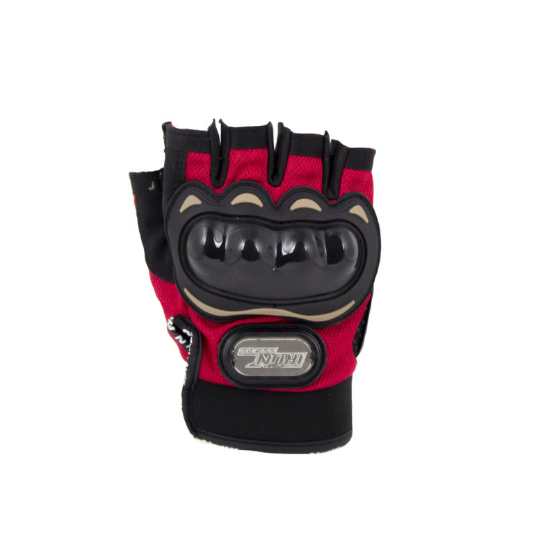 GUANTE P/ MOTOCICLISTA IRON RACING COOL-MAN ROJO TALLA L