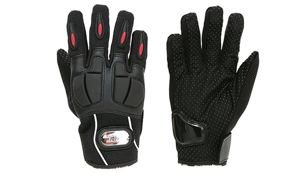 GUANTE P/ MOTOCICLISTA IRON RACING PILOTO NEGRO TALLA XL