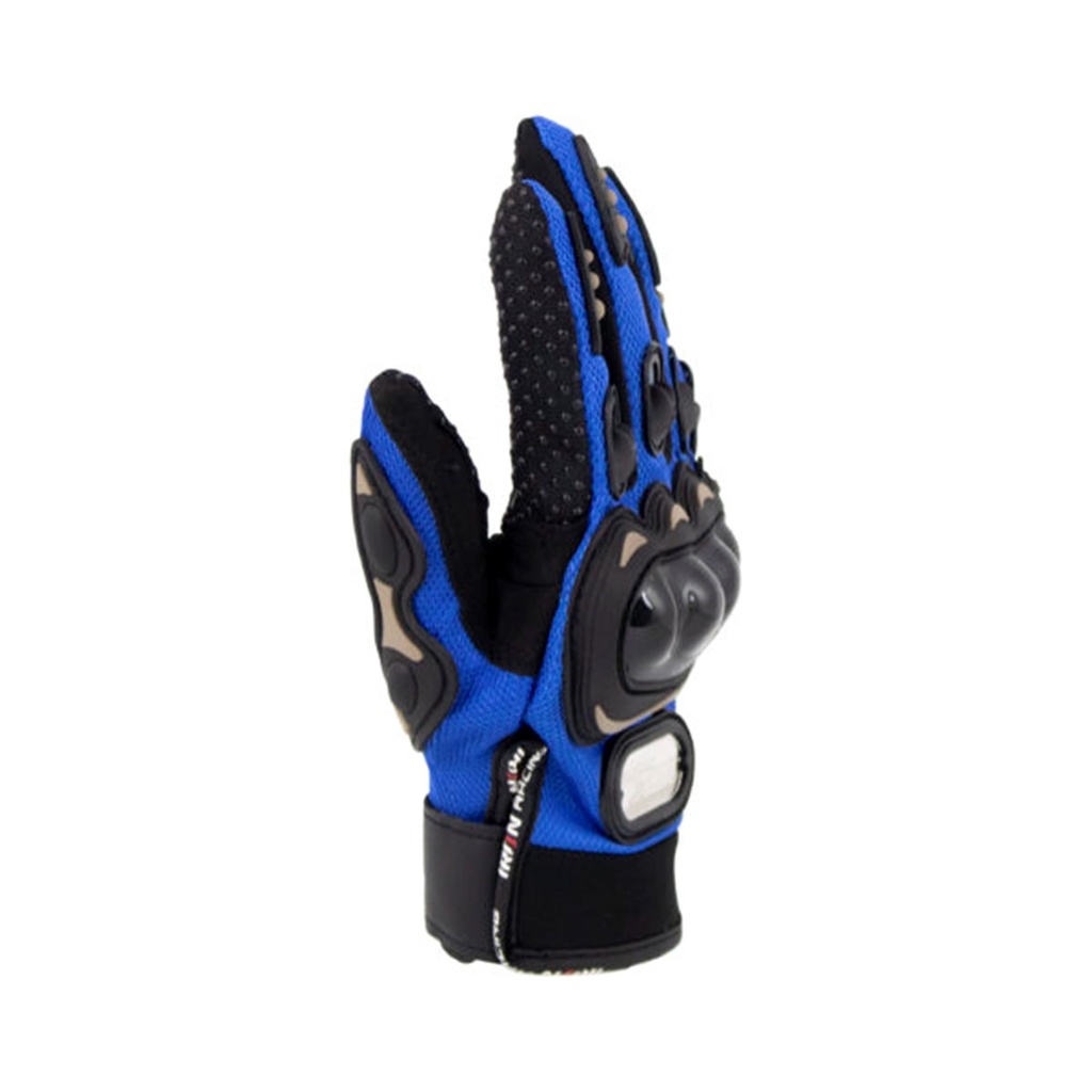 GUANTE P/ MOTOCICLISTA IRON RACING STREET AZUL TALLA XL
