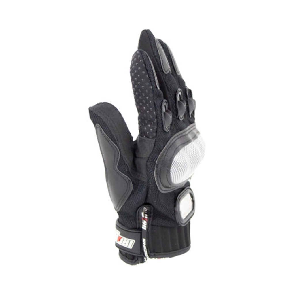 GUANTE P/MOTOCICLISTA IRON RACING COMANDANTE NEGRO TALLA XXL