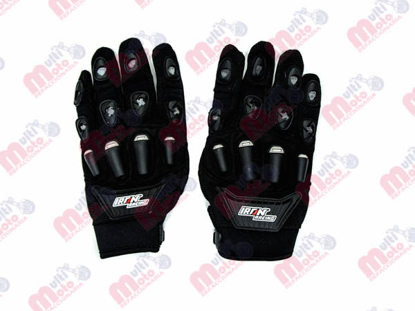 GUANTE P/MOTOCICLISTA IRON RACING HERCULES TALLA L