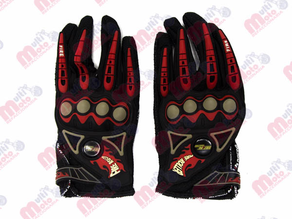 GUANTE P/MOTOCICLISTA IRON RACING MARINERO NEGRO TALLA L