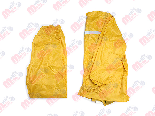 IMPERMEABLE UNA CAPA AMARILLO XL