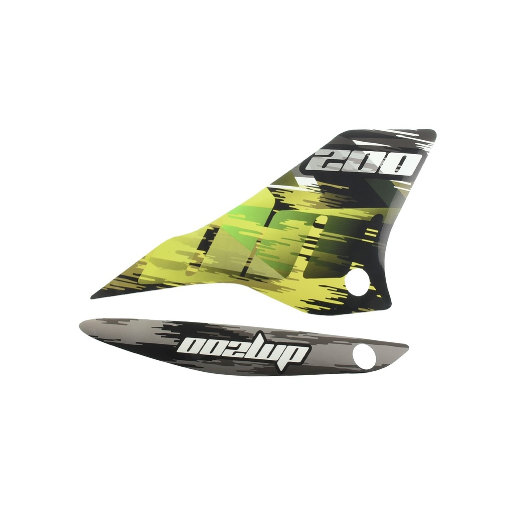 JGO ETIQUETAS CUBIERTA TANQUE DER DM200