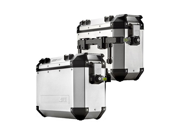 Jgo Maletas Lat Alum Outback 37Lts OBKN37APACK2 Givi