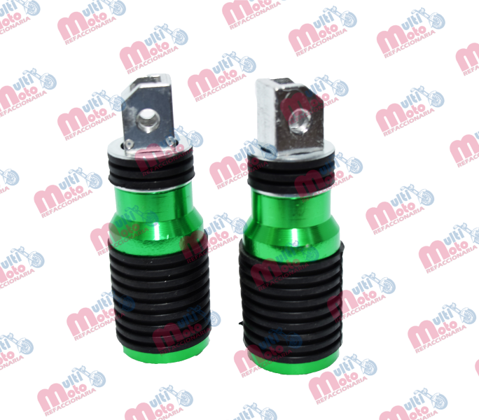 JGO POSAPIE UNIVERSAL VERDE CON CAUCHO  ACCESORIOS 2017