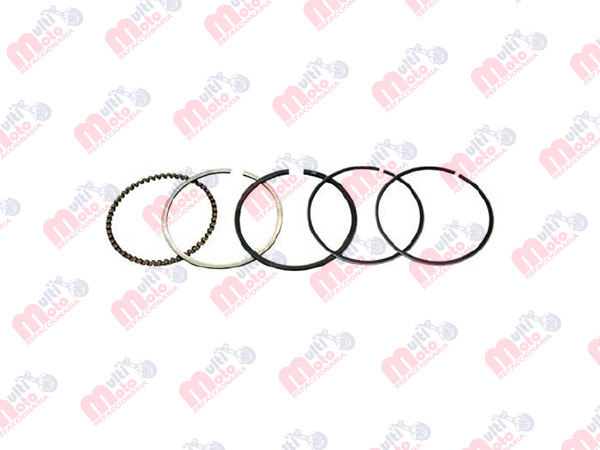 JUEGO ANILLOS DE PISTON MOTO TRABAJO CG150/FORZA150 150CC 0.25
