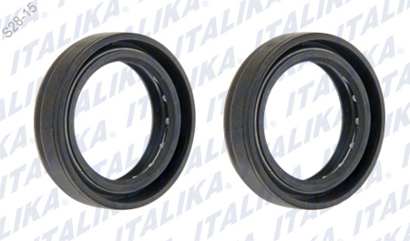 KIT DE RETENES PARA SUSPENSIÓN RT 200 NEGRO