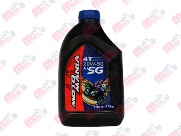 ACEITE MOTOMANIA SG AZUL 20W-50