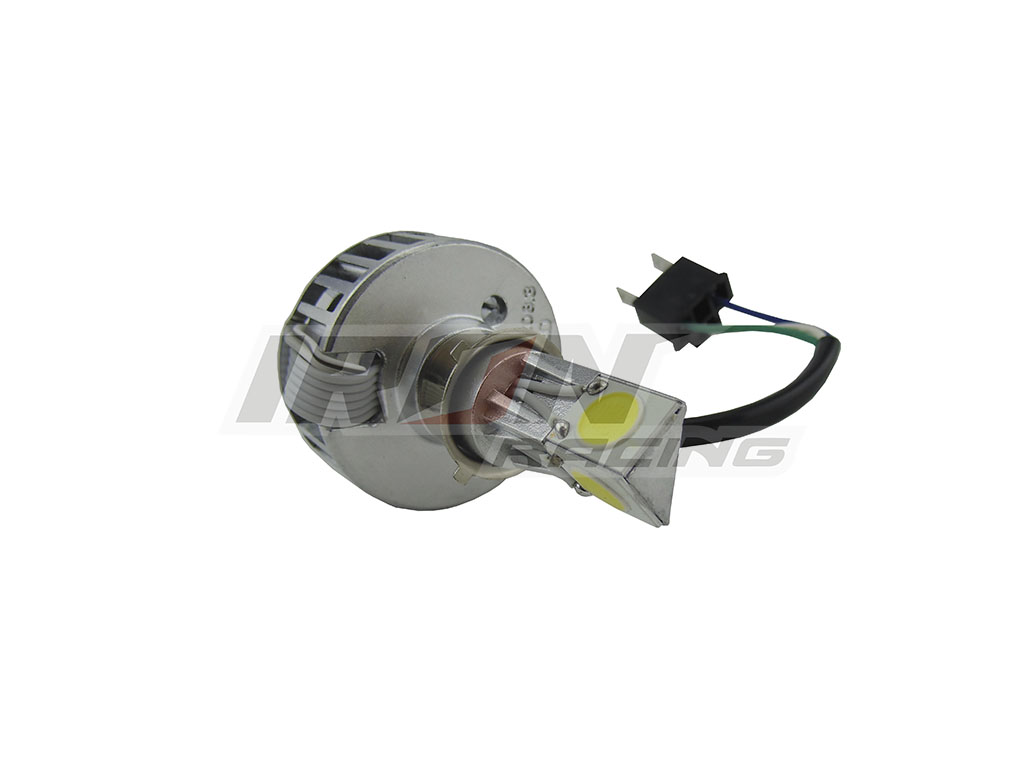 KIT FOCO LED P/MOTO H6-3 UNIVERSAL LUZ BLANCA 2000LM 12W/18W 6-36V