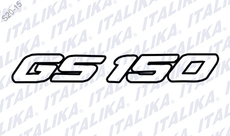 LOGO ENCARENADO GS 150 BLANCO GS150 LED ELITE 2018