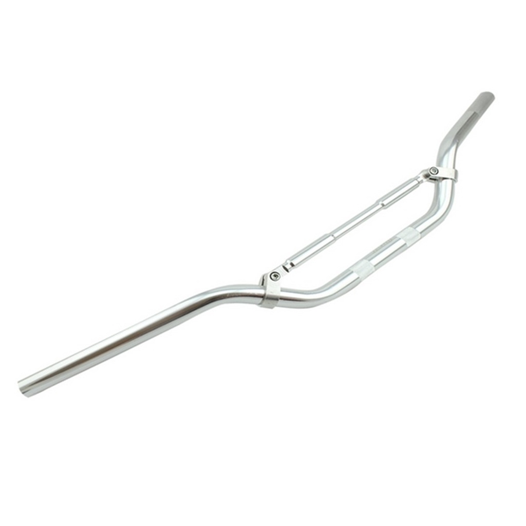 MANUBRIO ALUMINIO CROSS PASION IRON RACING 3.5*85CM COLOR PLATA