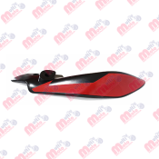 MASCARA CON CALCOMANIA DER RED BSIV BAJAJ NS160 BSIV, NS 200FI, NS 200