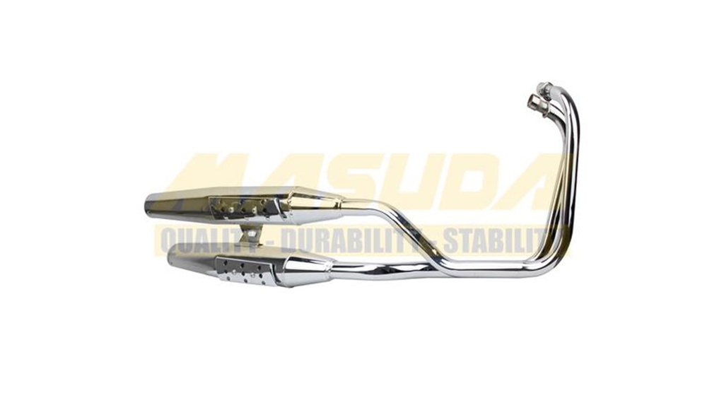 MOFLE DOBLE PARA CHOPER DINAMO CUSTOM150