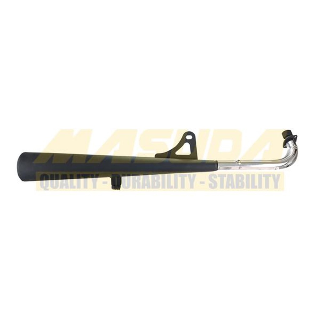 MOFLE P/ITALIKA STRADA ST70 ST90 APRISSA DINAMO ZANETTI CROMADO