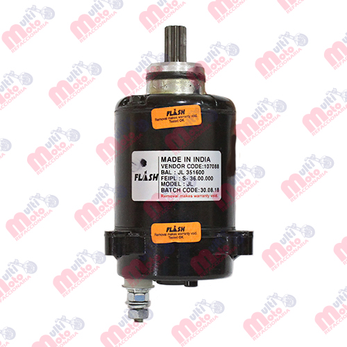 MOTOR DE ARRANQUE MARCHA BAJAJ NS 200FI, NS 200, AS 200, RS 200